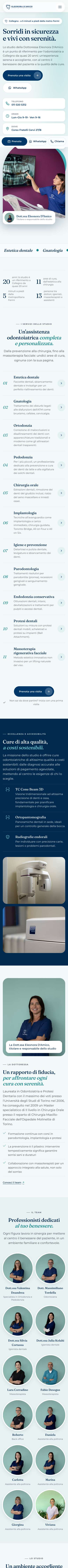 Il nuovo sito su smartphone