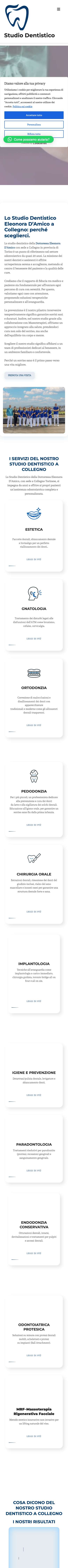 Il sito di oggi su smartphone